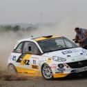 Schneller Youngster: Marijan Griebel vom ADAC Opel Junior Rallye Team